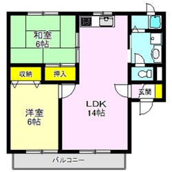 モンタフォンの物件間取画像